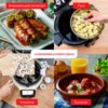 Multicooker TEFAL Cook4Me Touch CY9128 (Wi-Fi) z możliwością funkcjonalności AirFryera, oraz dostępem do ponad 1000 darmowych przepisów