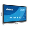Monitor IIYAMA ProLite TE5513A-B1AG 54.6" 3840x2160px IPS