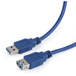 Przedłużacz USB-A - USB-A GEMBIRD CCP-USB3-AMAF-6 1.8 m 
