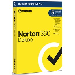 Antywirus NORTON 360 Deluxe 50GB 5 URZĄDZEŃ 1 ROK Kod aktywacyjny 