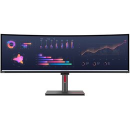 Monitor LENOVO ThinkVision P49w-30 49" 5120x1440 IPS Curved 