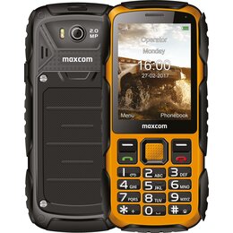Telefon MAXCOM MM920L Żółty 