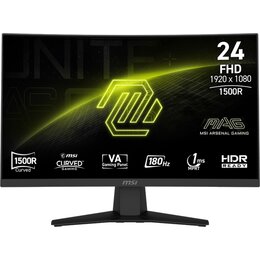Monitor MSI MAG 244C 23.6" 1920x1080px 180Hz 1 ms [MPRT] Curved 