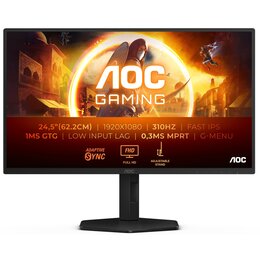 Monitor AOC 25G4SXU 24.5" 1920x1080px IPS 310Hz 0.3 ms [MPRT] 