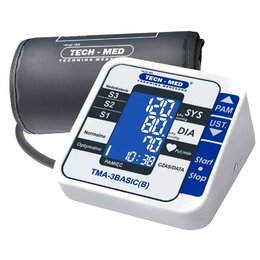 Ciśnieniomierz TECH-MED TMA-3BASIC Biało-szary 