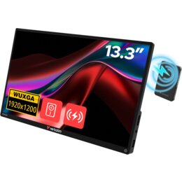 Monitor VERBATIM ALU 13.3" 1920x1200px IPS + Powerbank 