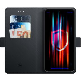 Etui 3MK Wallet Case do Honor Magic8 Lite Czarny 