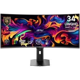 Monitor MSI MPG 341CQR 34" QD-OLED 3440x1440px 360Hz 0.03 ms [GTG] Curved 