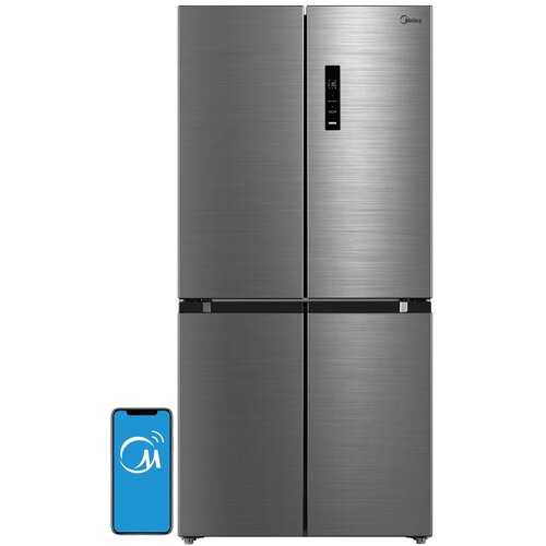 ヒロシ Lodówka MIDEA MDRF632FIE46 Side by Side No Frost 177.5 cm Inox