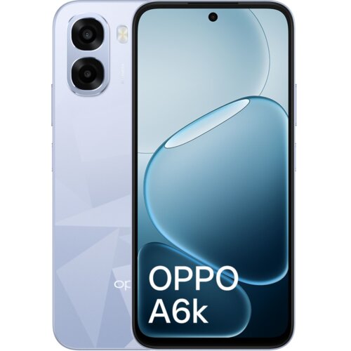 Smartfon OPPO A6k 4/256GB 6.75" 120Hz Niebieski